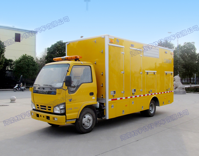 东风底盘大功率抢险排水车